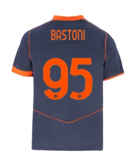 Inter Milan Alessandro Bastoni #95 Maglia Gara Terza Repliche 2025-26 Maniche Corte